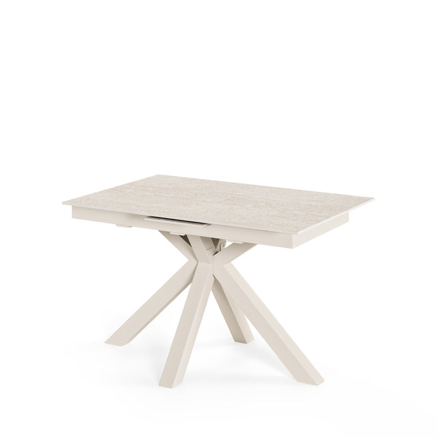 Mesa Lori 160 cm Extensible Travertino/Beige de Somcasa Vlc - imagen 2