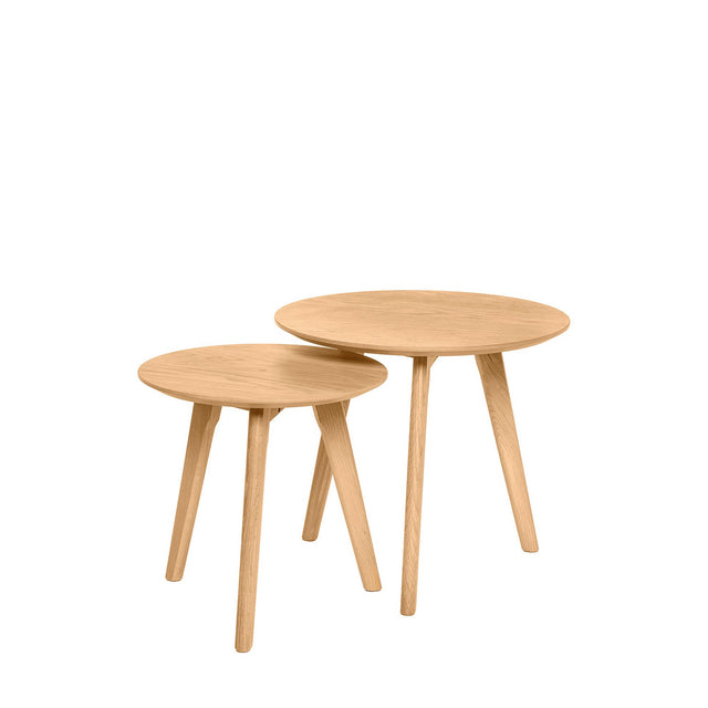 Mesa de centro Klaus Roble 50 × 50 cm de Somcasa Vlc - imagen 2