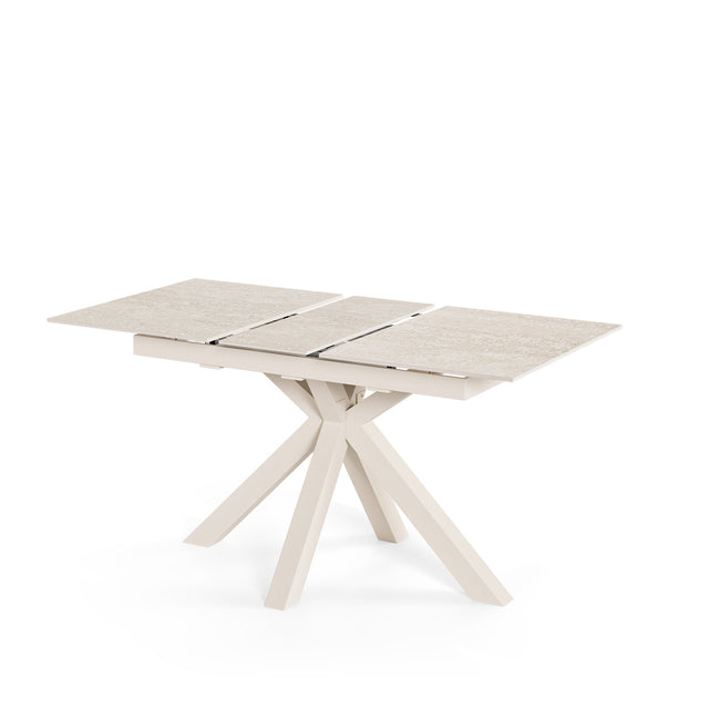 Mesa Lori 160 cm Extensible Travertino/Beige de Somcasa Vlc - imagen 6
