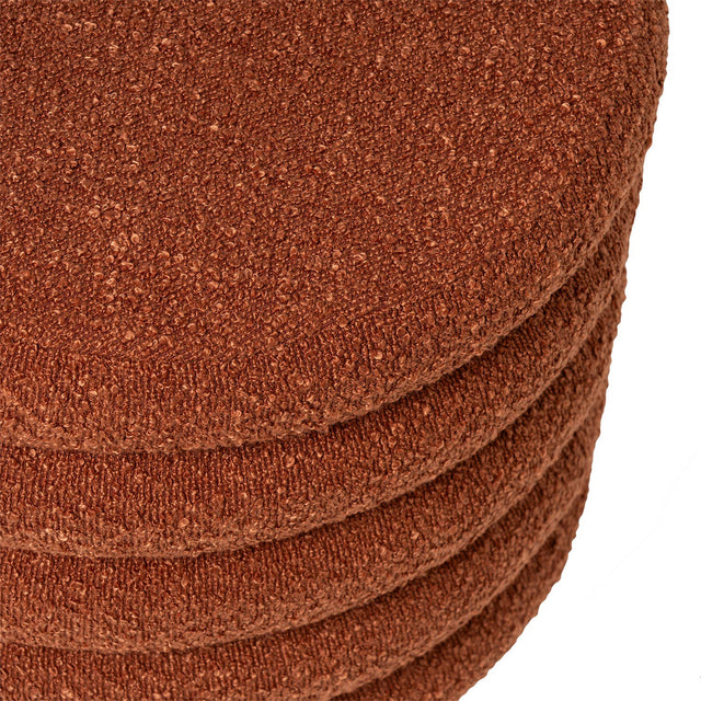 Puff Harry Terracota Terracota | vista lateral | Somcasa Vlc | 00PF202434 | imagen 4