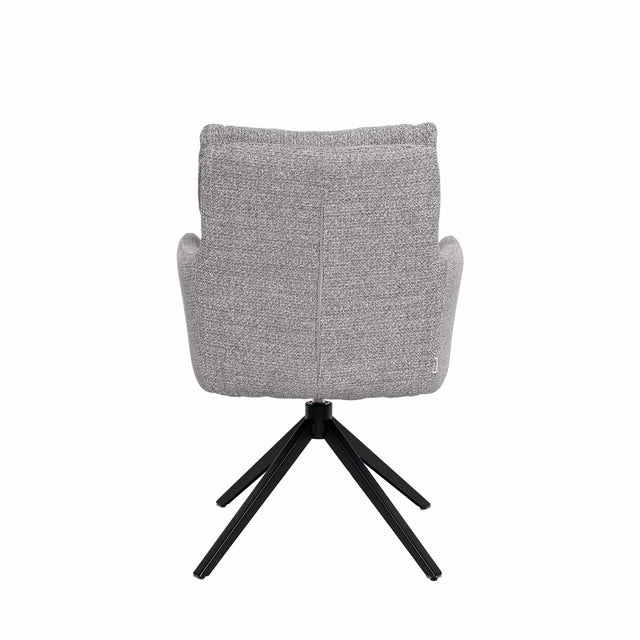 Silla Lisette Gris claro | vista lateral | Somcasa Vlc | 00SL120021 | imagen 4