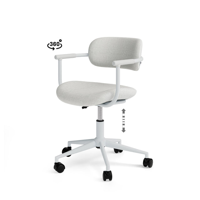 Silla Oficina Oxford Gris | detalle de materiales | Somcasa Vlc | 00OF100121 | imagen 7