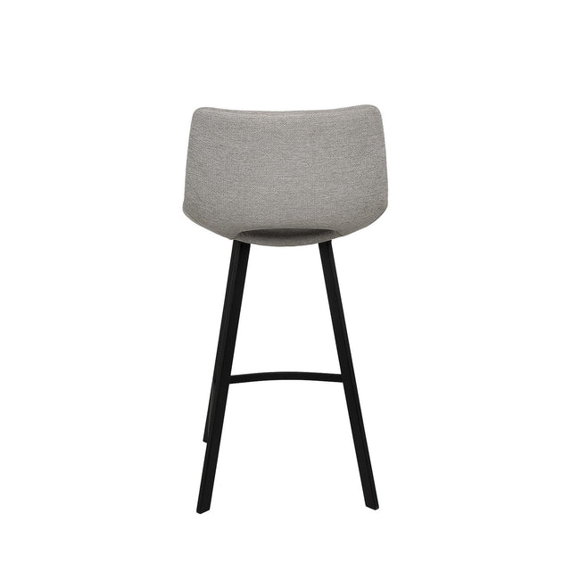 Taburete Bajo Clark Gris claro | vista lateral | Somcasa Vlc | 00SL116021 | imagen 4