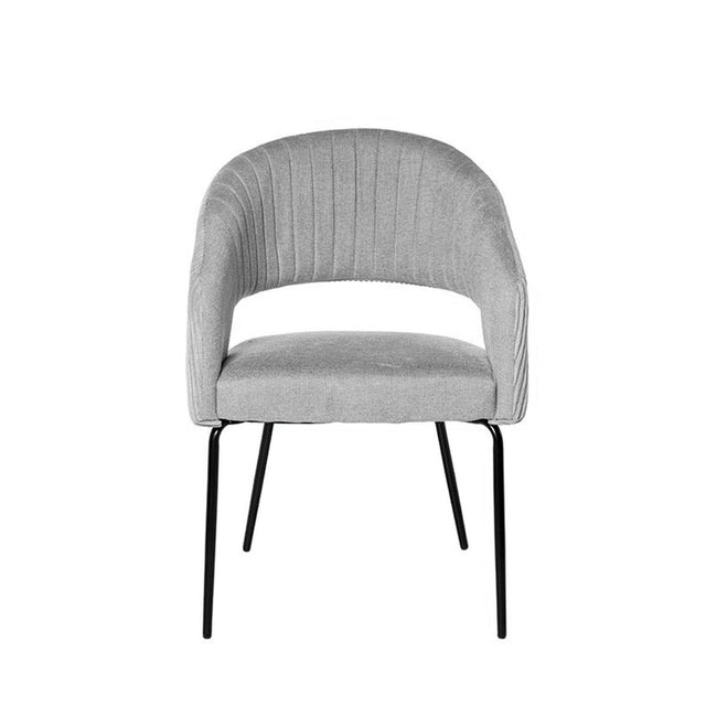 Silla Eleonor Gris claro | detalle de diseño | Somcasa Vlc | 00SL112721 | imagen 3