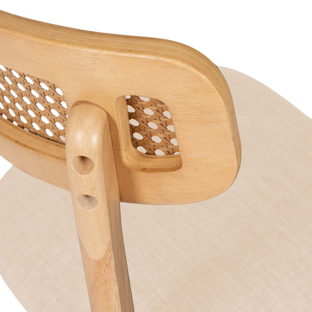 Silla Shirley Beige con Patas de madera | imagen de ambiente | Somcasa Vlc | 00SL124425 | imagen 6