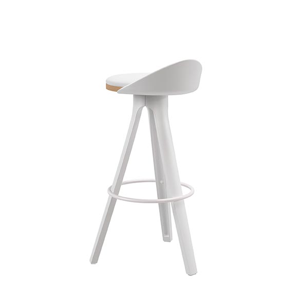 Taburete Bajo Duke Blanco | vista principal | Somcasa Vlc | 00SL119902