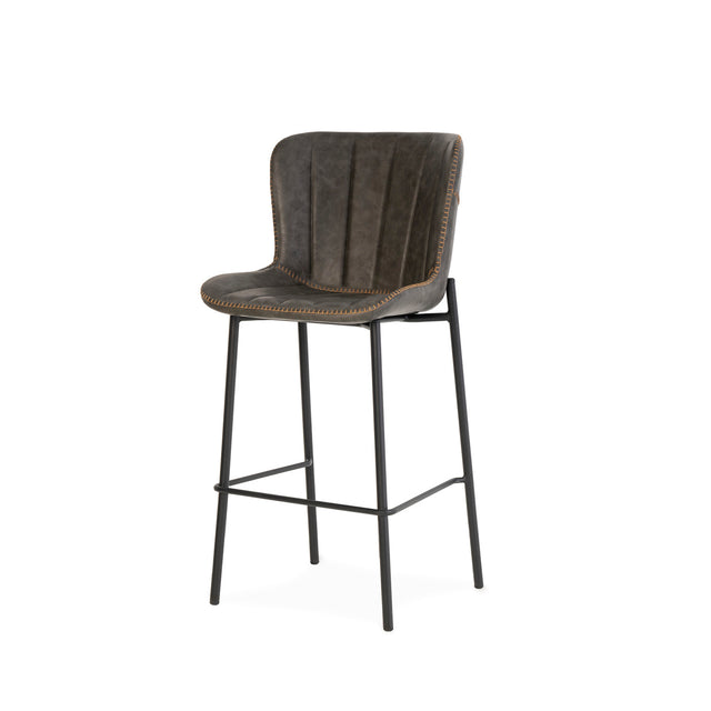 Taburete Bajo Jonas Gris | detalle de materiales | Somcasa Vlc | 00SL128422 | imagen 7