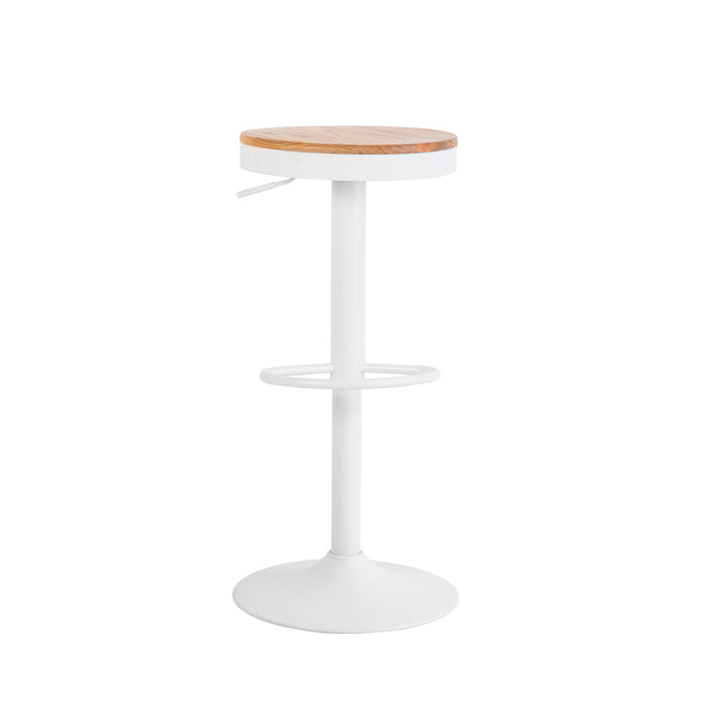 Taburete Bajo Barret Blanco | detalle de diseño | Somcasa Vlc | 00SL105502 | imagen 3