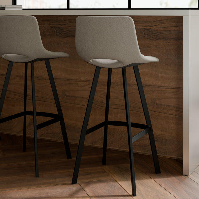 Taburete Bajo Aston Taupe | vista lateral | Somcasa Vlc | 00SL115930 | imagen 4