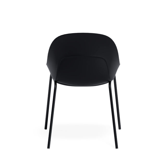 Silla Sephora Negro | vista lateral | Somcasa Vlc | 00SL125001 | imagen 4