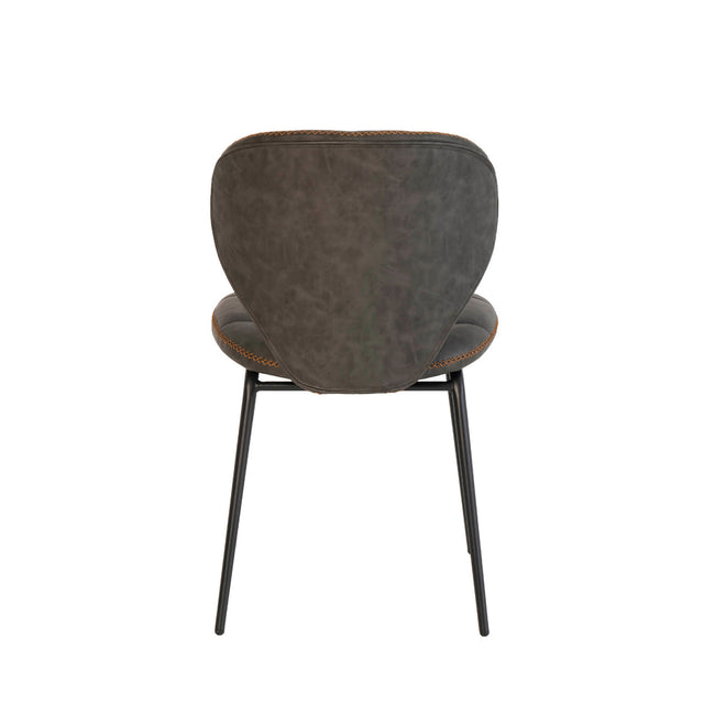 Silla Dafne Gris | vista lateral | Somcasa Vlc | 00SL110122 | imagen 4
