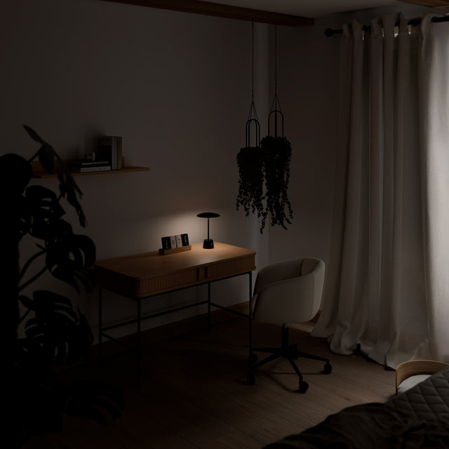 Lámpara de sobremesa Ayora Negro de Somcasa Vlc - imagen 5