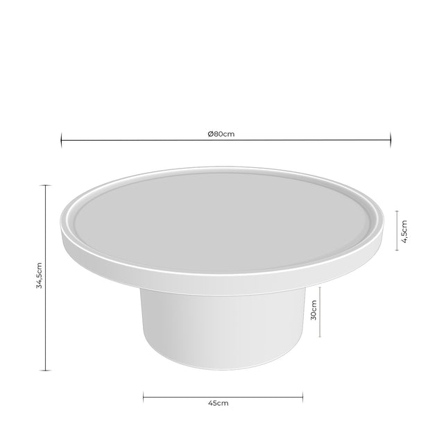 Mesa de centro Warren 80 cm Terracota de Somcasa Vlc - imagen 6