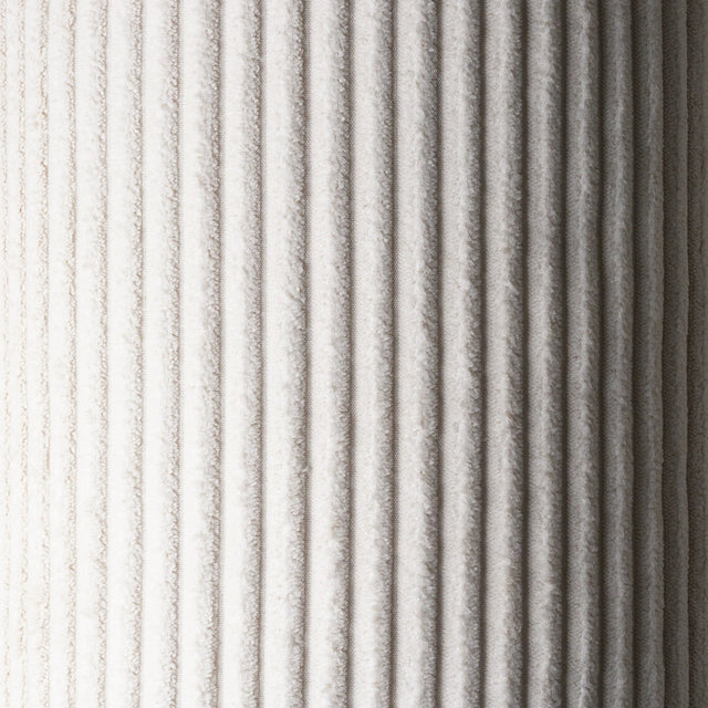 Silla Puf Infantil Silla de Pana Blanco Crema con acabado blanco, acabado crema en ambiente de estilo nórdico