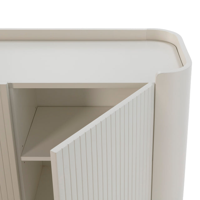 Aparador Willa 200 Crema, detalle del diseño