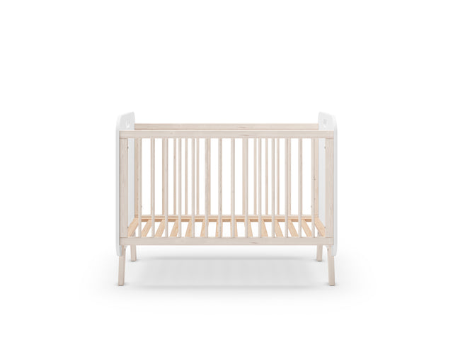 Cuna Infantil Paris 127 Blanco & Pino