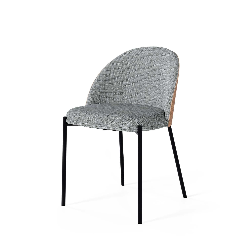 Pack de 4 sillas de comedor Casandra taupe