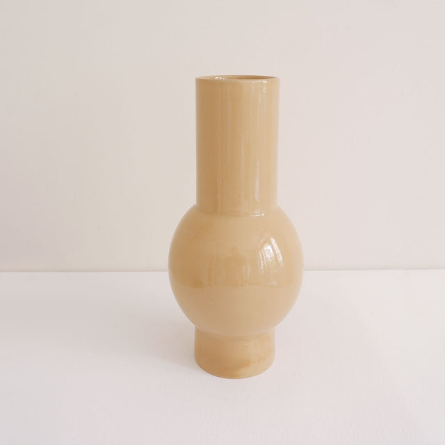 Jarrón Alcudia Tostado Brillo Slowdeco