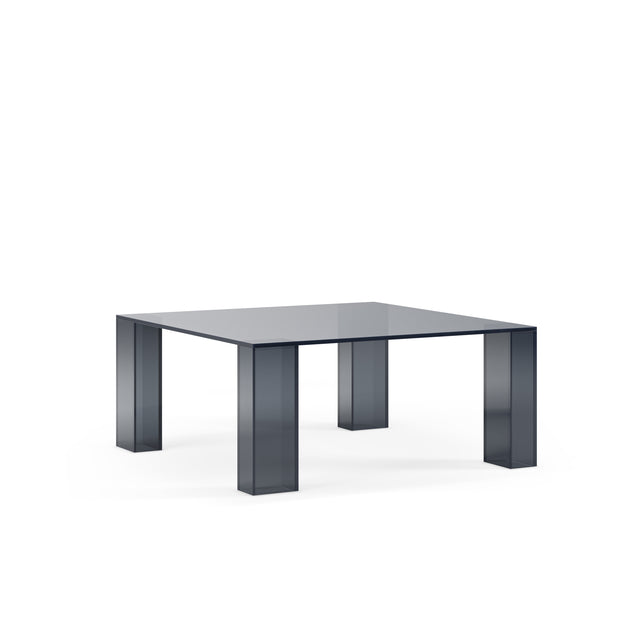 Mesa de centro Verena Gris Azulado, detalle del diseño