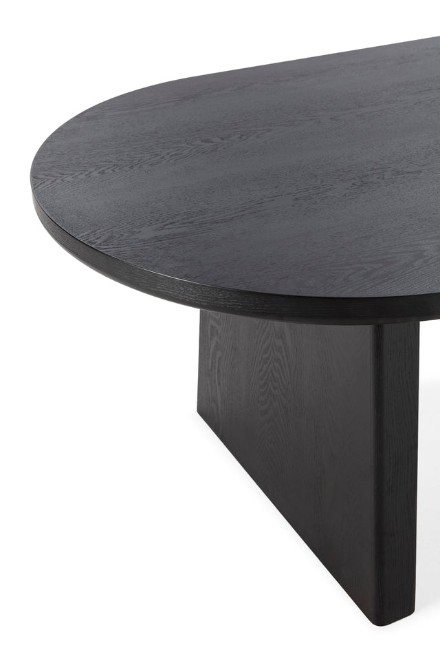 Mesa de Comedor Ovalada Blair 220 Negra, vista adicional