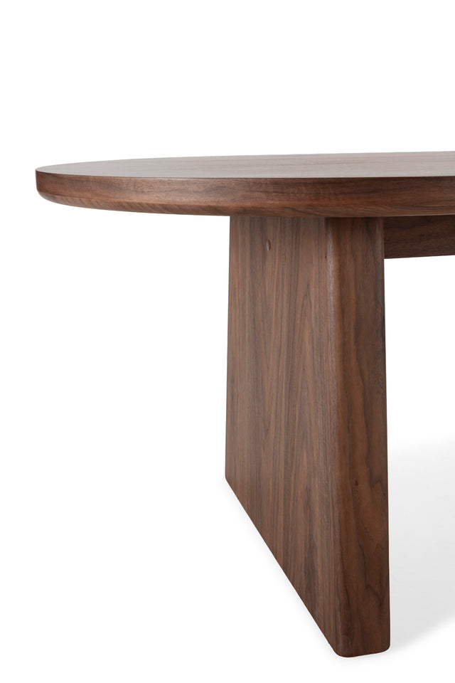 Mesa de Comedor Ovalada Blair 220 Nogal, vista adicional