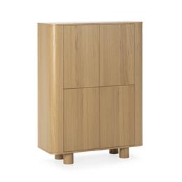Mueble Auxiliar Padoc 100 Roble, vista principal
