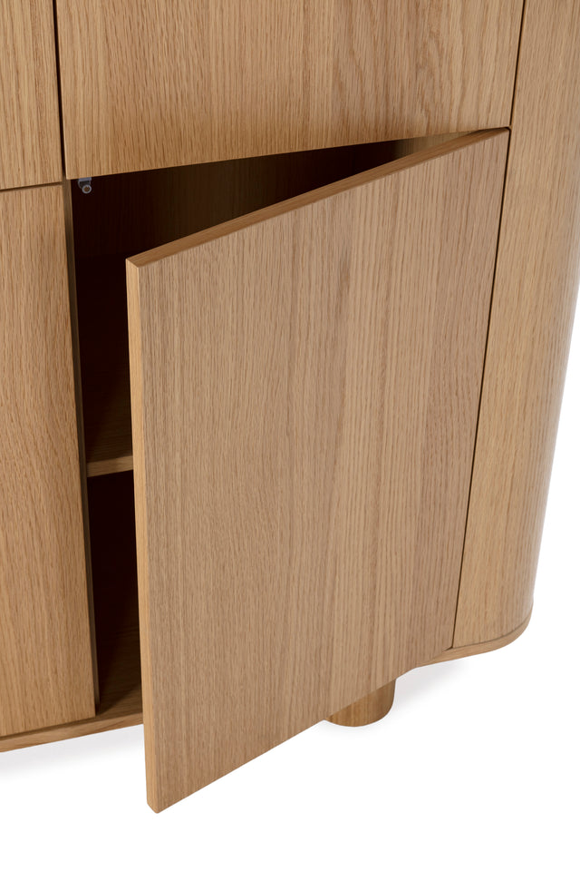 Mueble Auxiliar Padoc 100 Roble, vista adicional