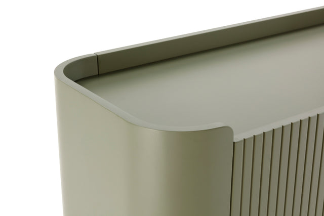Mueble Auxiliar Willa 100 Verde, vista lateral