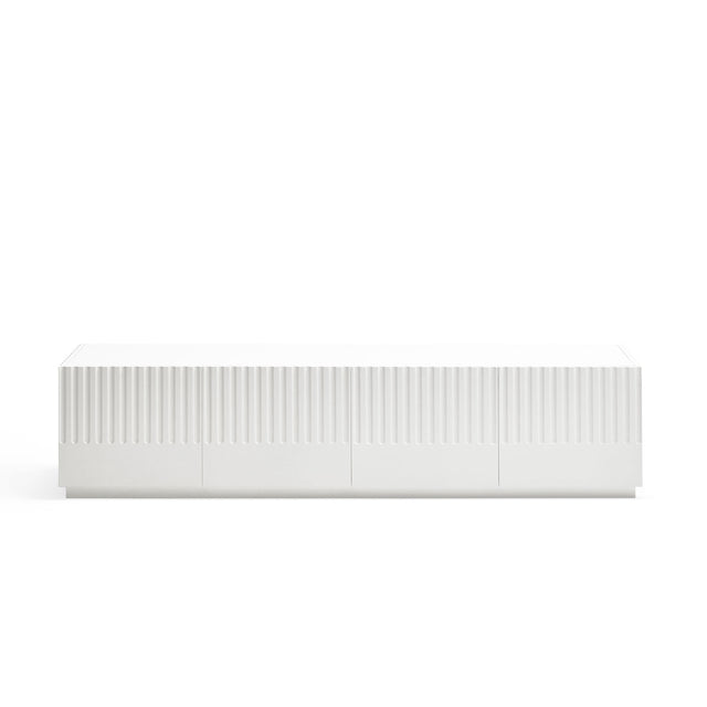 Mueble tv Doric Blanco/Negro Teulat
