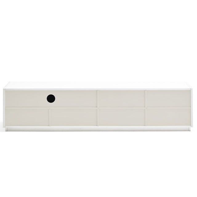 Mueble tv Doric Blanco/Negro Teulat