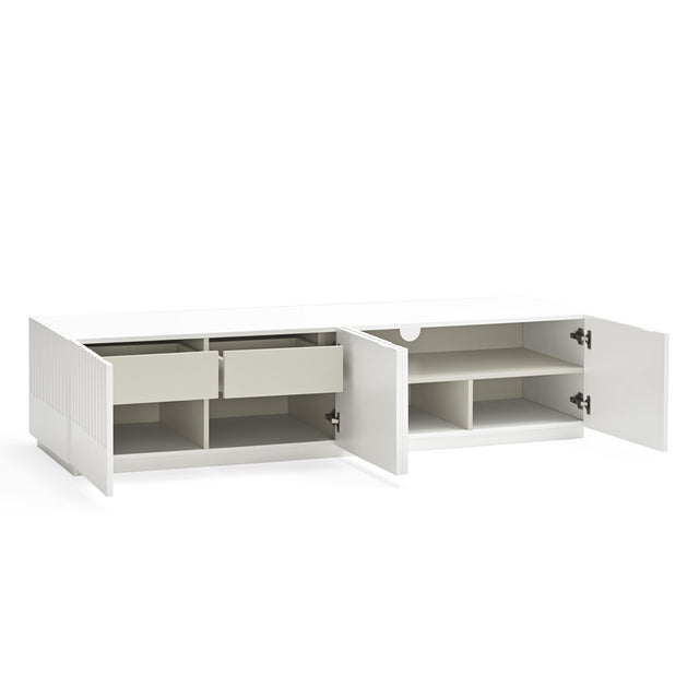 Mueble tv Doric Blanco/Negro Teulat