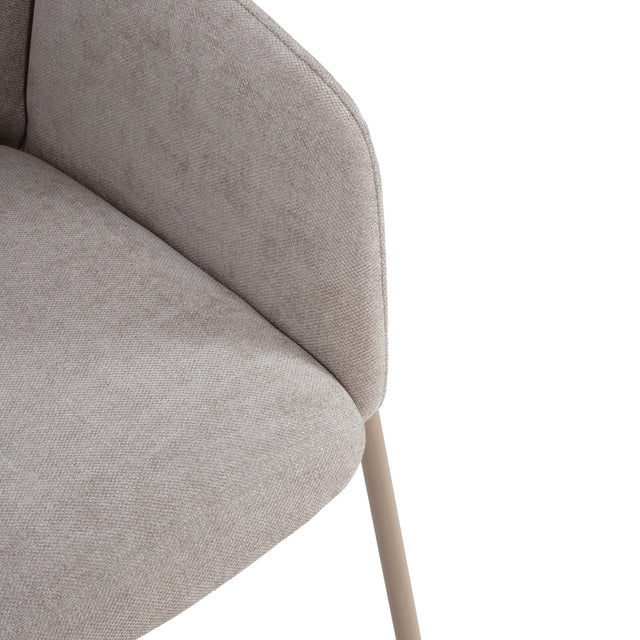 Silla de Comedor Aslin Beige, vista adicional