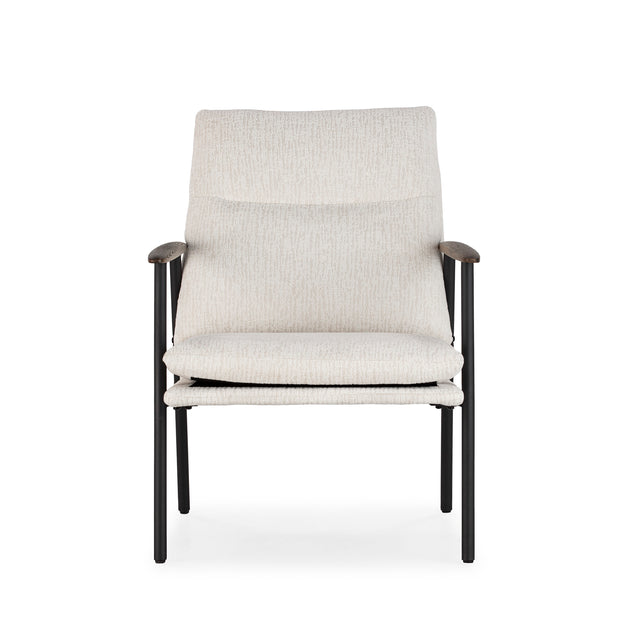 Butaca Tapizada Dunia Beige, vista principal