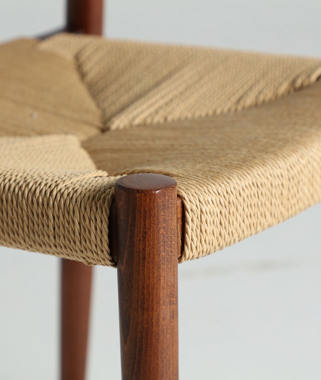 Silla Zelhem Haya Marrón & Cuerda Natural