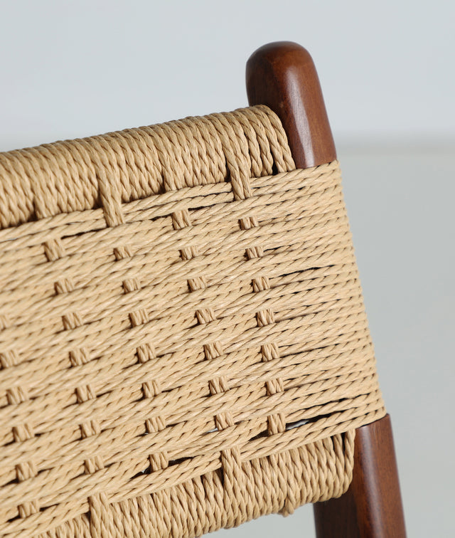 Silla Whel Haya Marrón & Cuerda Natural