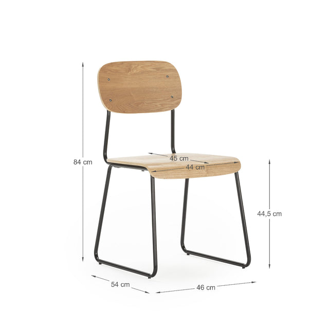 Silla de Comedor Aira Natural