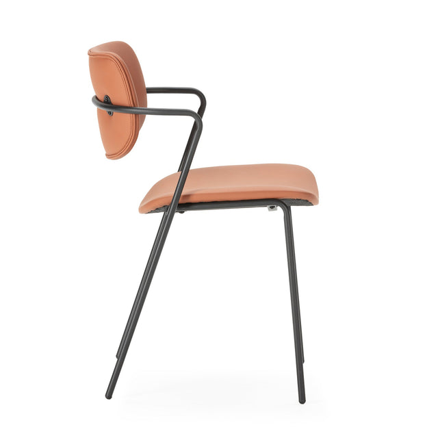 Silla Tapizada Maika Polipiel