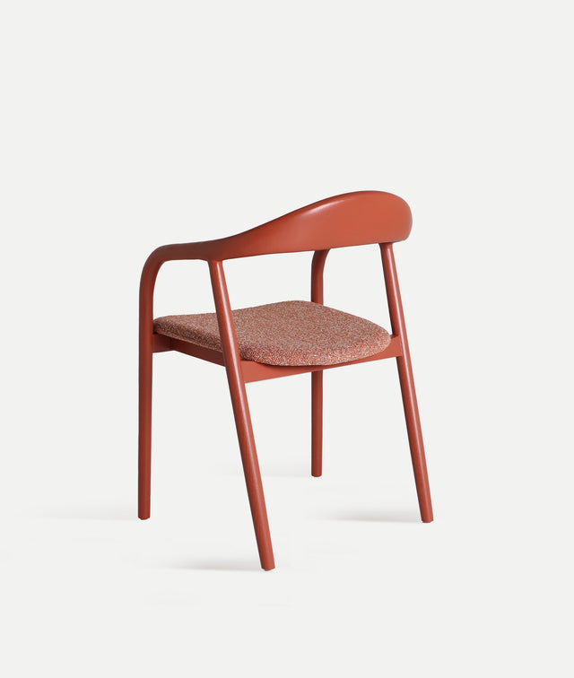 Silla Tapizada Vreden Coral
