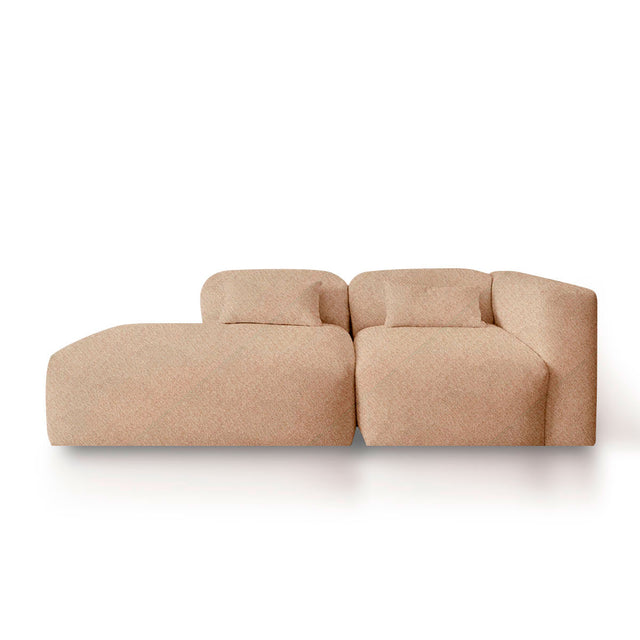 Sofá Modular Nido con acabado beige en ambiente de estilo nórdico