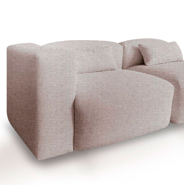 Sofá Modular Nido con acabado gris en ambiente de estilo nórdico