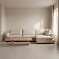 Sofá chaise longue Saint Tropez vista principal para salón de estilo nórdico