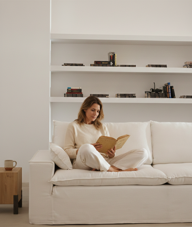 Sofá Sinfoni en ambiente de estilo nórdico