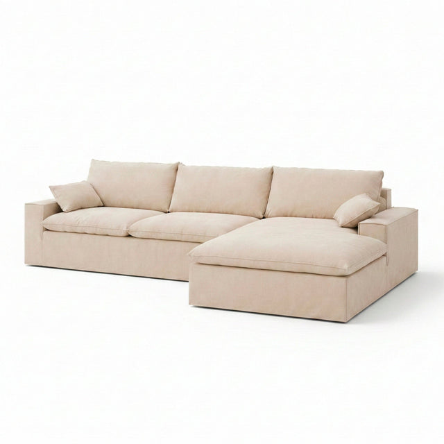 Sofá chaise longue Sinfoni vista principal de estilo nórdico