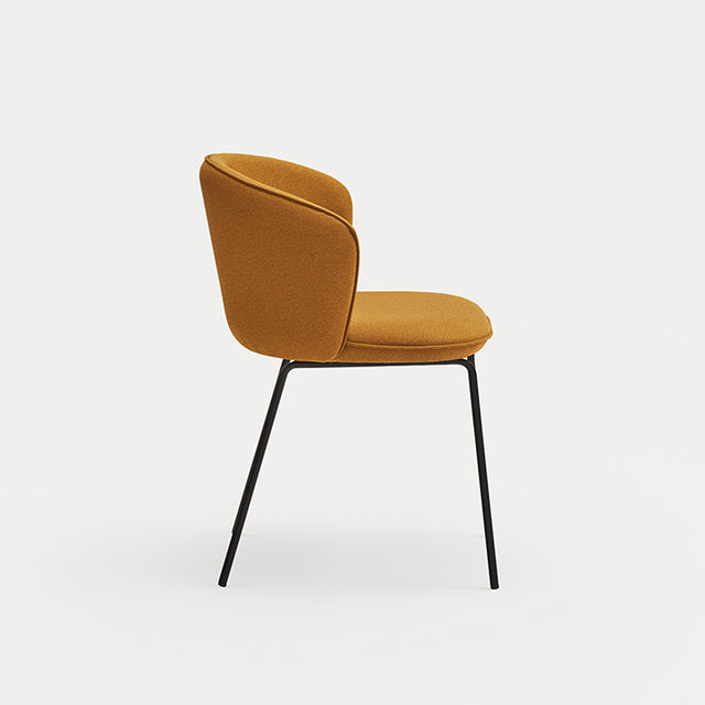 Silla de Comedor Tapizada Add Mostaza
