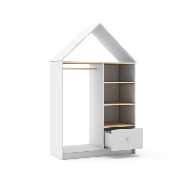 Armario vestidor Abbie 110x180cm Blanco Teulat