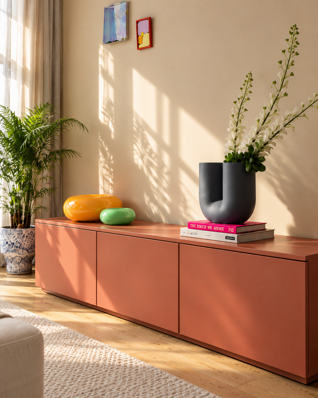 TV Unit Nolla 200 Terracotta
