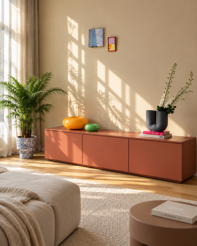 TV Unit Nolla 200 Terracotta