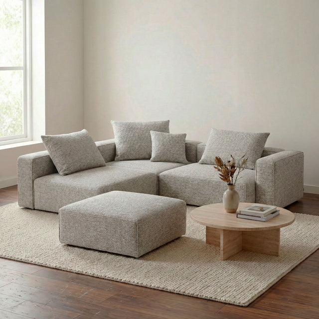 Sofá Bard L en ambiente de estilo nórdico