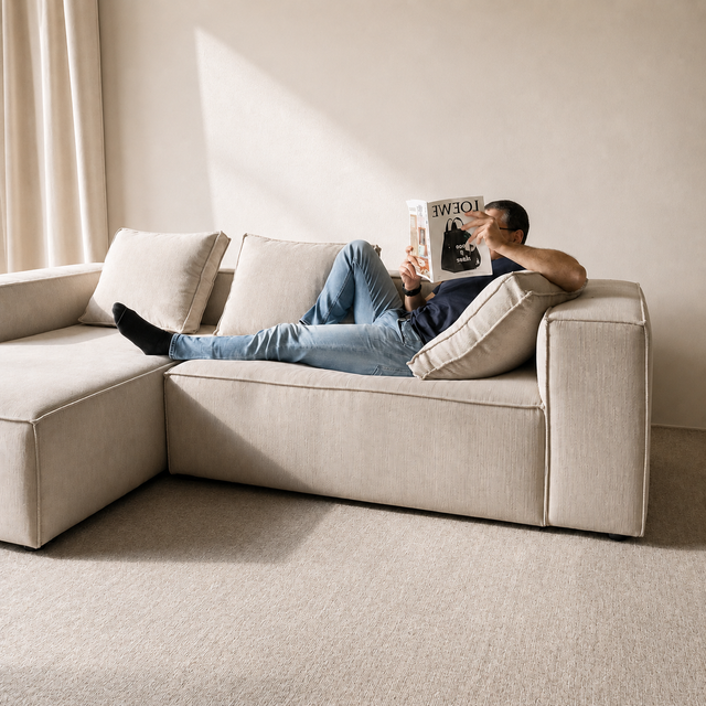 Sofá Modular Cala con Chaise Longue Izquierda