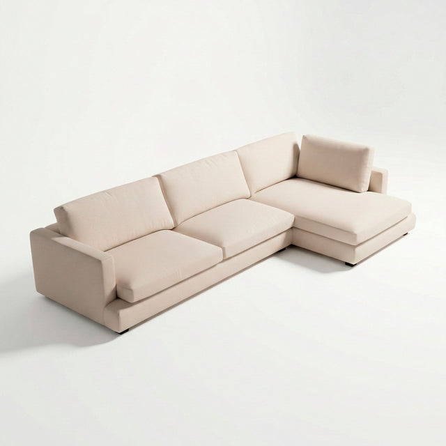 Sofá chaise longue Saint Tropez en ambiente de estilo nórdico